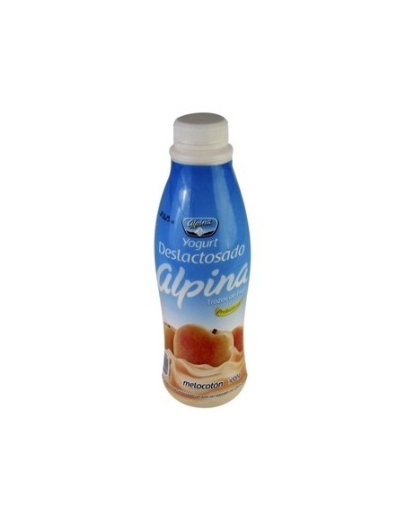 YOGURT DESLACTOSA  MELOCOTON ALPINA 1000