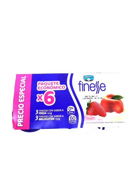 YOGURT FINESS X 6UNI
