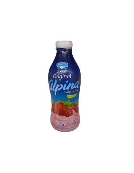 YOGUR ORIGINAL FRESA ALPINA 1000GRMS