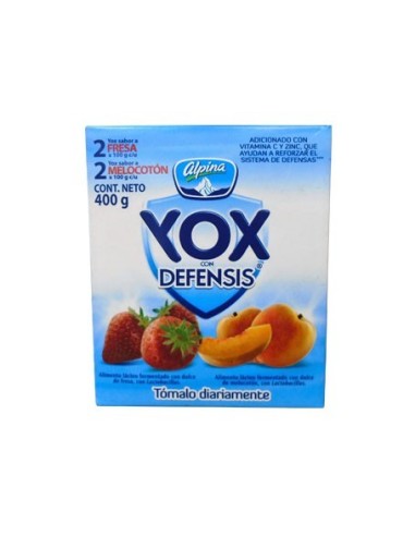 YOX MULTISABOR POR 4 UNDS