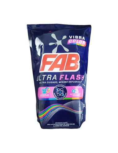 DETERGENTE FAB LIQ ULTRA COLOR X 1.8L