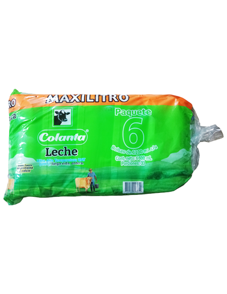 LECHE ENTERA COLANTA 1.1 ML 6 UNID
