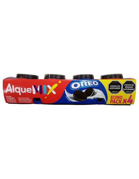 YOGURT ALQUERIA MIX OREO PACK  4 UND