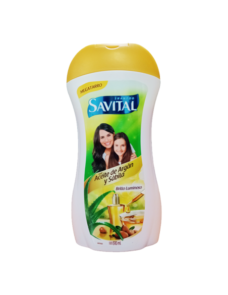 SHAMPOO ACEITE DE ARGAN Y SAVILA 510 ML