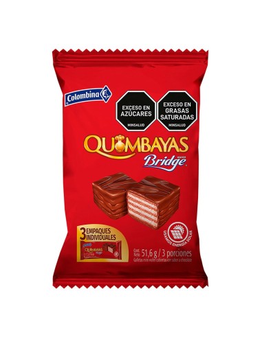 GALLETAS QUIMBAYAS BRIDGE 51.6 GRA