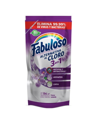 LIMPIADOR PARA PISOS FLORAL FABULOSO  