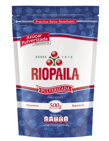 AZUCAR RIOPAILA PULVERIZADA 500 GR