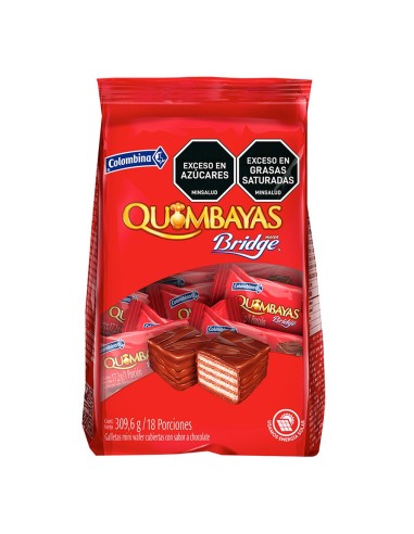 QUIMBAYAS COLOMBINA BOLSA 18 UNIDS