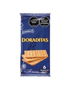GALLETAS DORADITAS COLOMBINA 6 PQ