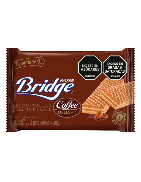 GALLETA BRIDGE COFFE  87 G