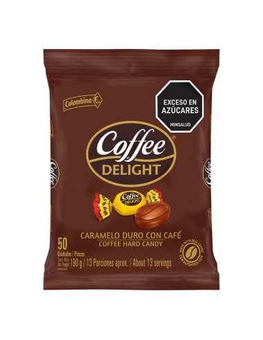 COFFE DELIGHT DURO 50 UND190GR 