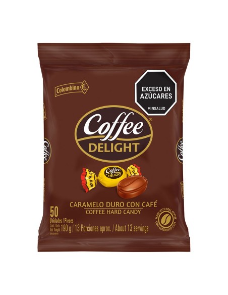 COFFE DELIGHT DURO 50 UND190GR 