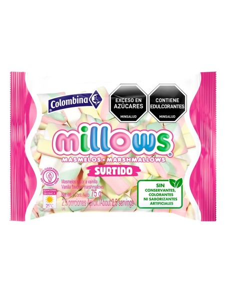 MASMELOS MILLOS SURTIDO 75 G