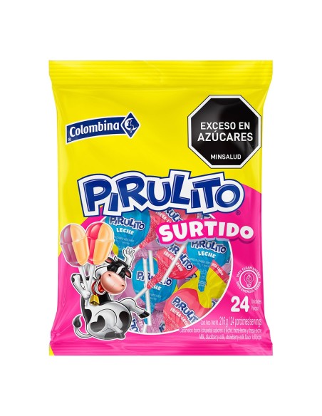 PIRULITO SURTIDO COLOMBINA 24 UND
