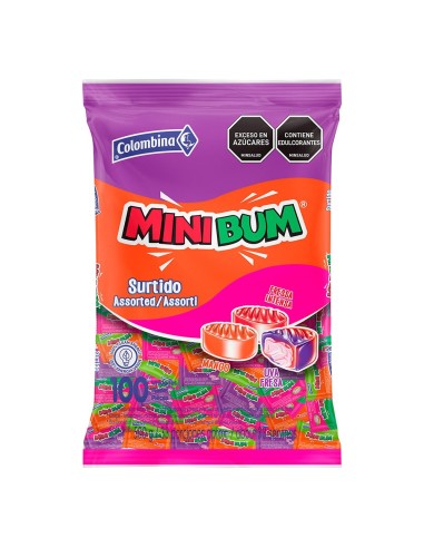 MINI BUM SURTIDO 100 UN