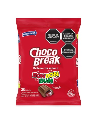 CHOCOBREAK BONBONBUM 30 UNIDAS