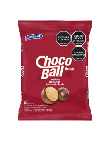 CHOCOBALL COLOMBINA 50 UND