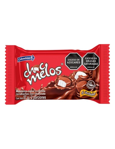 CHOCMELOS COLOMBINA 57 G