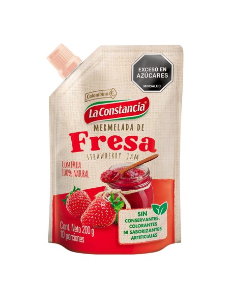 MERMELADA DE FRESA LA CONSTANCIA 200G 