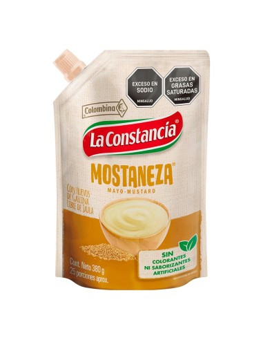 SALSA MOSTANEZA CONSTANCIA  380 G