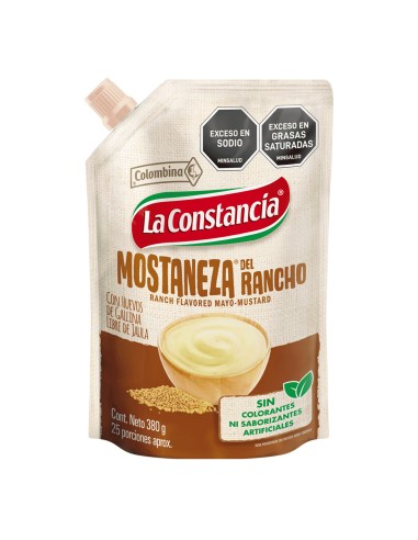 SALSA MOSTANEZA DEL RANCHO 380 G