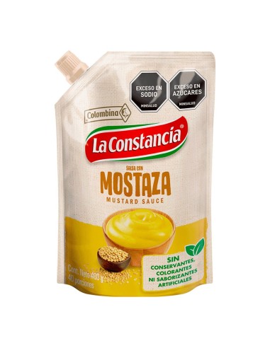 SALSA CON MOSTAZA LA CONSTANCIA 400 G