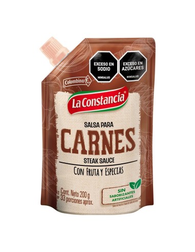 SALSA PARA CARNES 200 G CONSTANCIA