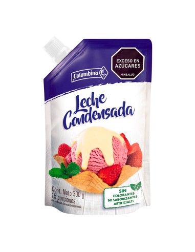 LECHE CONDENSADA COLOMBINA  300 G