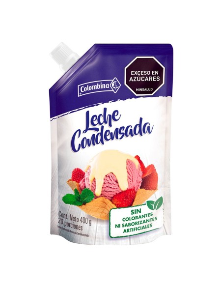 LECHE CONDENSADA COLOMBINA 400 G