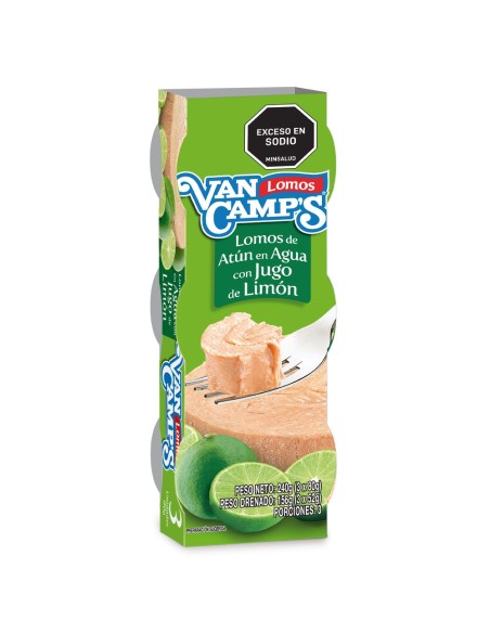 ATUN LIMON VAN CAMPS 3UN 80 GR