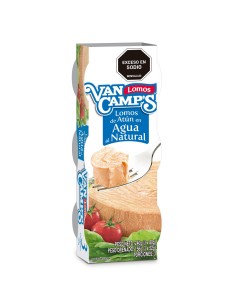 ATUN AGUA VAN CAMPS 3 UN 80 GR
