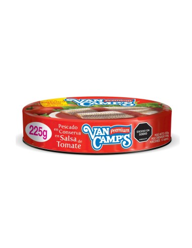 SARDINA TOMATE VAN CAMPS  225 G