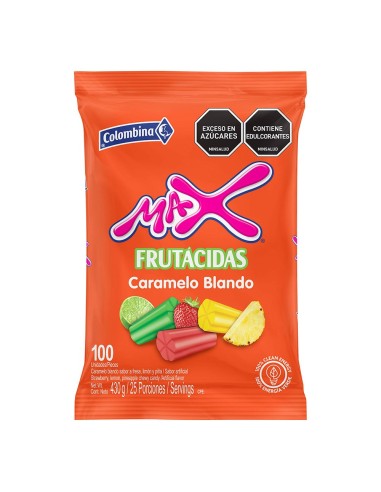 MAX FRUTACIDAS 100 UN