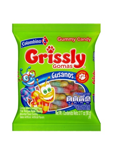 GOMAS  GRISSLY SPLASH ACIDOS 72 G