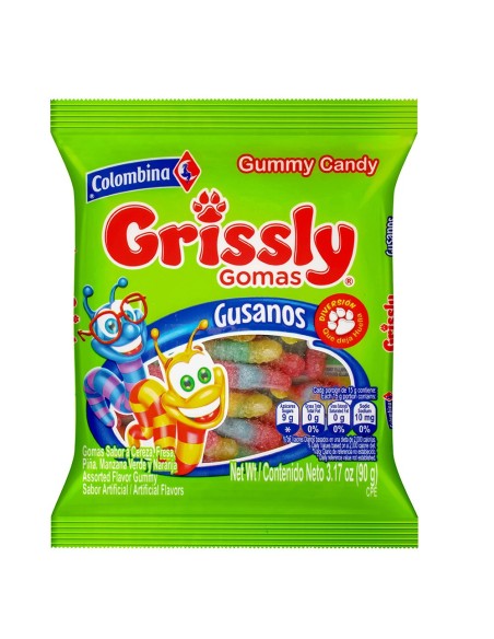 GOMAS  GRISSLY SPLASH ACIDOS 72 G