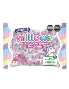 MASMELOS MILLOS UNICORNIO 50 UNIDS