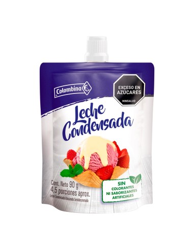 LECHE CONDENSADA COLOMBINA 90 G