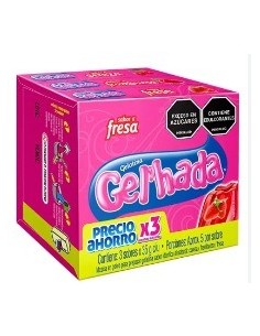 GELATINA GELHADA  3 UND