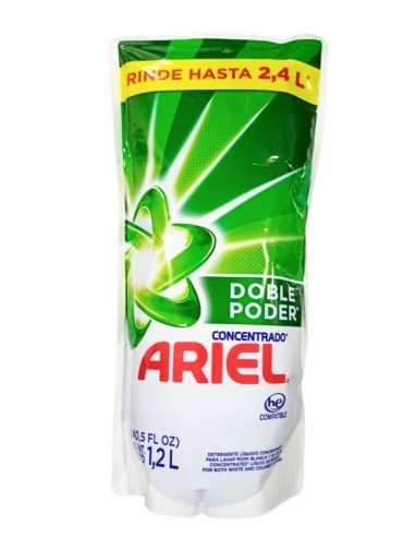 DETERGENTE ARIEL LIQUIDO 1200 ML