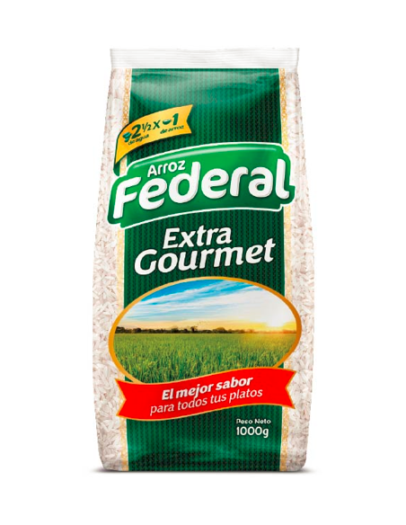 ARROZ FEDERAL EXTRA GOURMET 1 KG