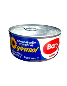 ATUN LOMO EN ACEITE BARY 160G