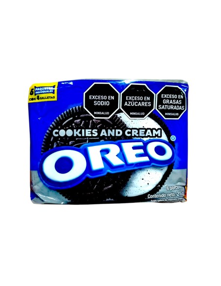 GALLETAS OREO C AND CREAM  216 GR