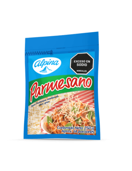 QUESO PARMESANO ALPINA  250 G