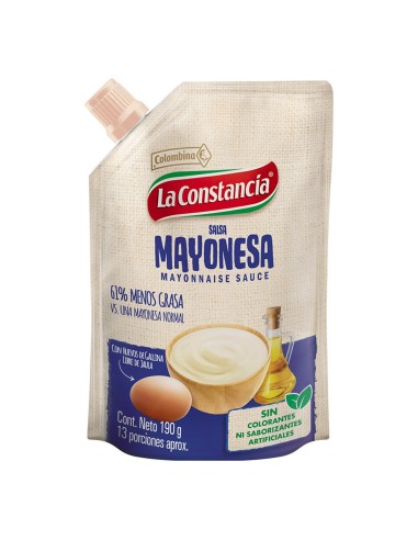 MAYONESA LA CONSTANCIA 190 GR 