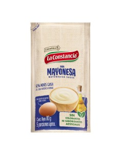 MAYONESA SOBRE LA CONSTANCIA 80 G
