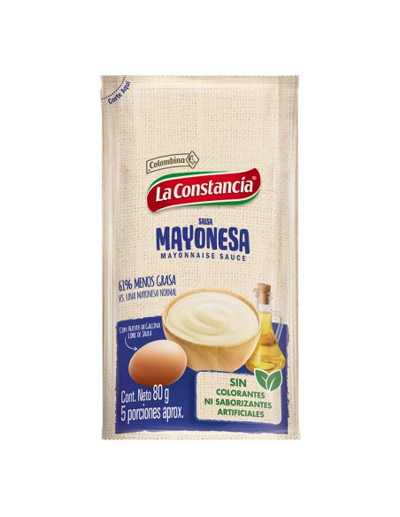 MAYONESA SOBRE LA CONSTANCIA 80 G