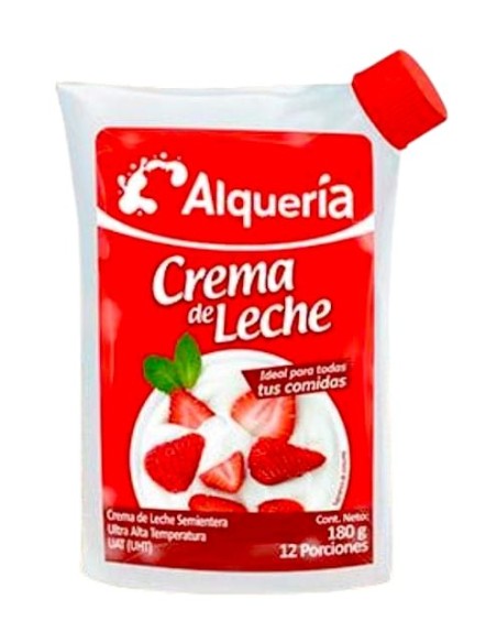 CREMA LECHE ALQUERIA 180 ML