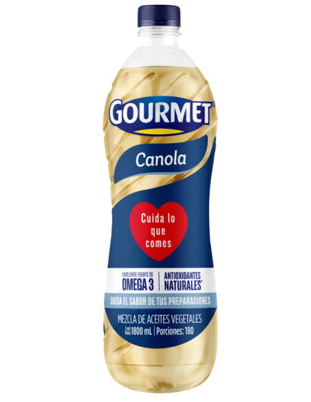 ACEITE GOURMET CANOLA 900 ML