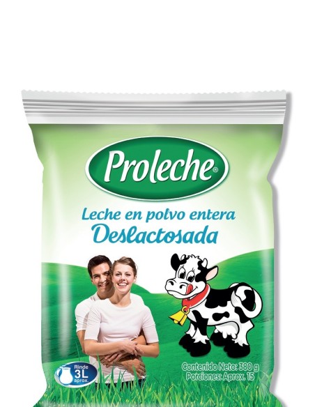 PROLECHE DESLACTOSADA 380 POLVO