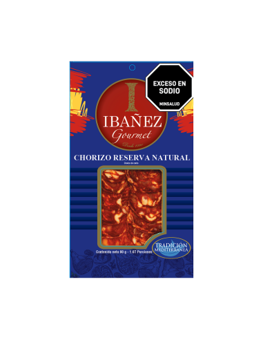 CHORIZO IBANEZ RESERVA 80 G